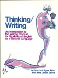 Thinking-Writing An Introduction to the Writing Process for Students of ESL 1st 1986 9780139182440 Front Cover