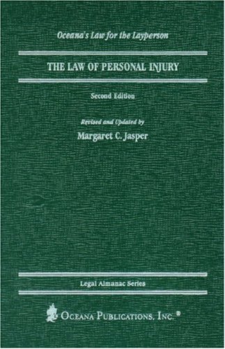 Law of Personal Injury  2nd 2000 9780379113440 Front Cover