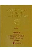 Martindale-Hubbell Law Directory 2011: Florida Melrose-Z : Georgia, Hawaii, Idaho, Illinois, Indiana  2010 9781934528440 Front Cover