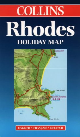 Rhodes Holiday Map 3rd 9780004487441 Front Cover