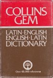 Collins Gem Latin Dictionary Revised  9780004586441 Front Cover