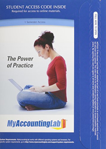 Managerial Accounting New Myaccountinglab With Pearson Etext Access Card: Decision Making and Motivating Performance  2013 9780132829441 Front Cover