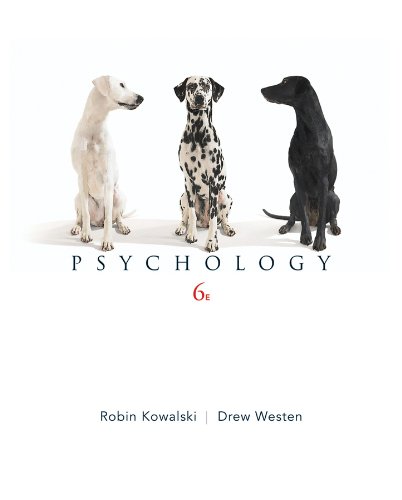 Psychology  6th 2011 9780470646441 Front Cover