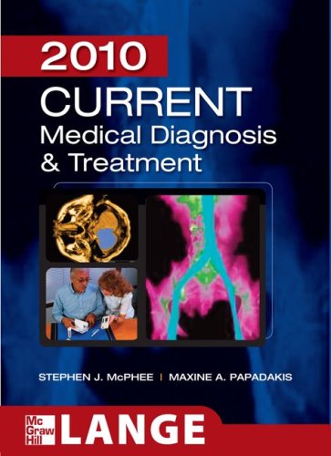 CURRENT Medical Diagnosis and Treatment 2010, Forty-Ninth Edition  49th 2010 9780071624442 Front Cover