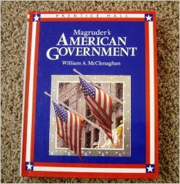 Magruder's American Government, 1994 8th 1994 (Student Manual, Study Guide, etc.) 9780138028442 Front Cover