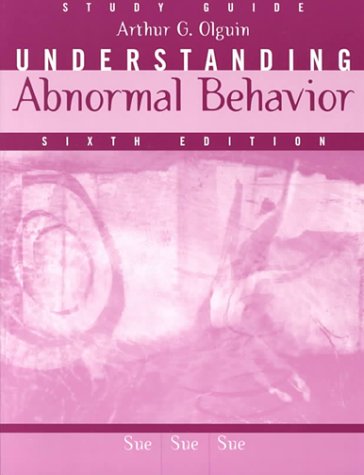 Abnormal Behavior 6th 2000 (Student Manual, Study Guide, etc.) 9780395959442 Front Cover