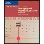 Managing and Maintaining Your PC  5th 2004 (Lab Manual) 9780619213442 Front Cover