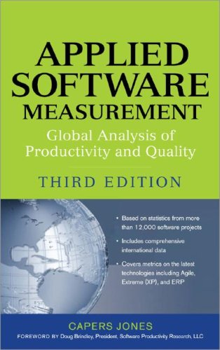 Applied Software Measurement Global Analysis of Productivity and Quality 3rd 2008 9780071502443 Front Cover