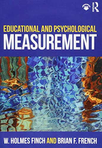 Educational and Psychological Measurement   2019 9781138963443 Front Cover