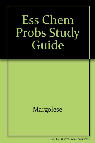 Essential Chemistry Problems: A Study Guide  2004 9780534420444 Front Cover