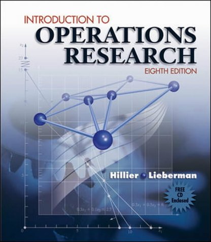 Introduction to Operations Research 8th 2005 9780072527445 Front Cover