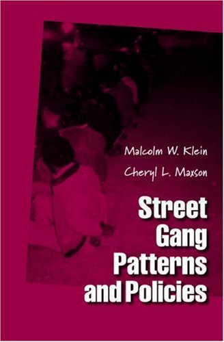 Street Gang Patterns and Policies   2006 9780195163445 Front Cover