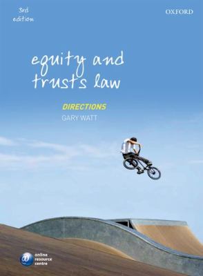 Equity and Trusts Law Directions  3rd 2012 9780199644445 Front Cover
