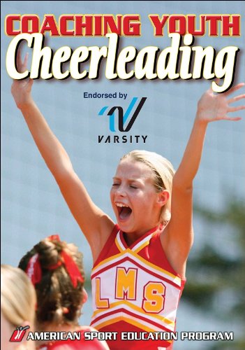 Coaching Youth Cheerleading   2009 9780736074445 Front Cover