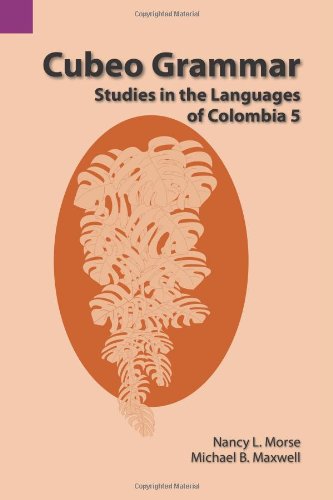 Cubeo Grammar Studies in the Languages of Columbia 5  1999 9781556710445 Front Cover