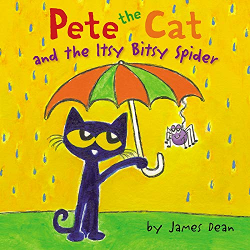 Pete the Cat and the Itsy Bitsy Spider   2019 9780062675446 Front Cover