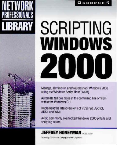 Scripting Windows 2000   2000 9780072124446 Front Cover