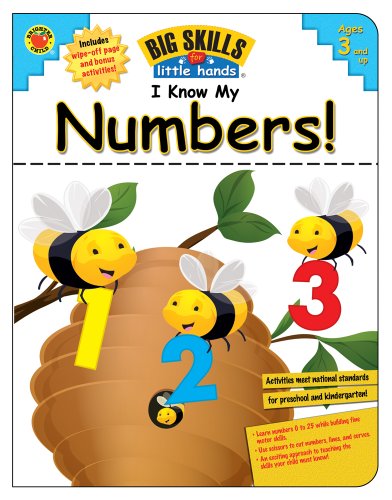 I Know My Numbers!, Ages 2+  N/A 9781609963446 Front Cover