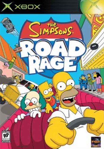 Simpsons Road Rage Xbox artwork