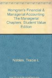 Horngren's Financial and Managerial Accounting, Chapters 14-24  4th 2014 (Student Manual, Study Guide, etc.) 9780133255447 Front Cover