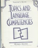 Topics and Language Competencies Training Guide (Teacher's)  9780134597447 Front Cover