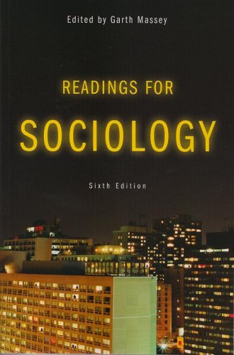 Readings for Sociology  6th 2008 9780393932447 Front Cover