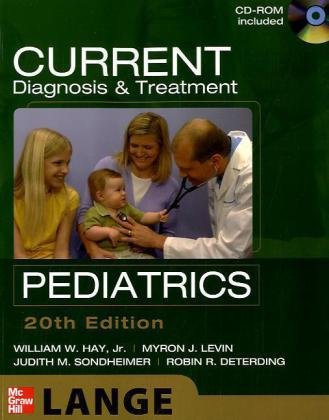 CURRENT Diagnosis and Treatment Pediatrics, Twentieth Edition  20th 2011 9780071664448 Front Cover