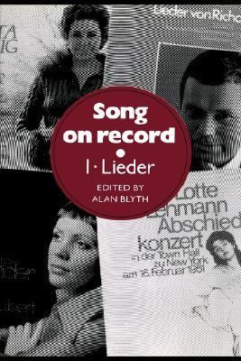Song on Record Lieder  1986 9780521268448 Front Cover