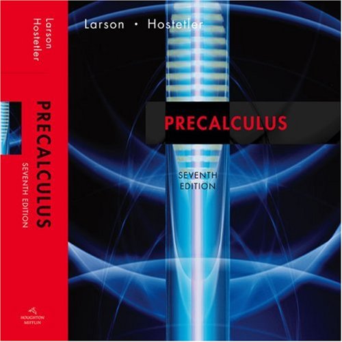 Precalculus  7th 2007 9780618643448 Front Cover