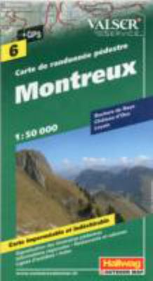 Montreaux, Rochers de Naye 1 : 50 000 Wanderkarte N/A 9783828306448 Front Cover