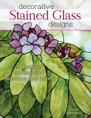 Decorative Stained Glass Designs: 38 Patterns for Beautiful Windows and Doors  2013 9780811711449 Front Cover