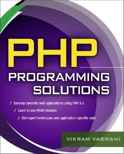 PHP Programming Solutions   2007 9780071487450 Front Cover