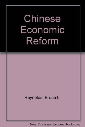 Chinese Economic Reform : How Far, How Fast?  1988 9780125870450 Front Cover