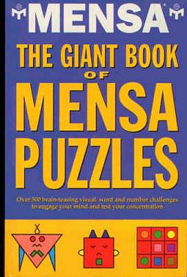 Giant Book of Mensa Puzzles N/A 9781844424450 Front Cover