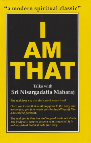 I Am That N/A 9788185300450 Front Cover