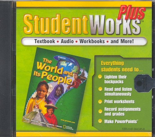 World and Its People, StudentWorks Plus CD-ROM   2005 9780078663451 Front Cover