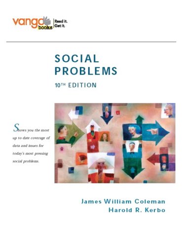 Social Problems  10th 2009 9780132448451 Front Cover
