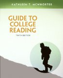 Guide to College Reading:   2014 9780321921451 Front Cover