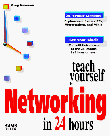 Sam's Teach Yourself Networking in 24 Hours   1998 9780672311451 Front Cover