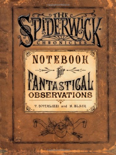 Notebook for Fantastical Observations   2005 9781416903451 Front Cover