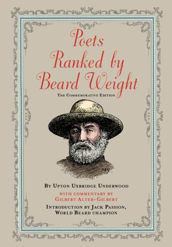 Poets Ranked by Beard Weight The Commemorative Edition N/A 9781616082451 Front Cover