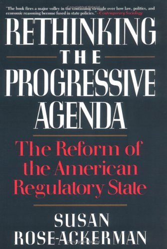 Rethinking the Progressive Agenda   1993 9780029268452 Front Cover
