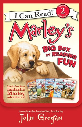 Marley's Big Box of Reading Fun Contains Marley: Farm Dog; Marley: Marley's Big Adventure; Marley: Snow Dog Marley; Marley: Strike Three, Marley!; and Marley: Marley and the Runaway Pumpkin N/A 9780061989452 Front Cover