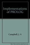 Implementation of Prolog   1984 9780470200452 Front Cover
