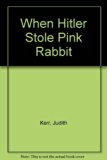 When Hitler Stole Pink Rabbit  N/A 9780606128452 Front Cover