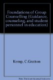 Foundations of Group Counseling  1970 9780070339453 Front Cover