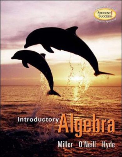 Introductory Algebra   2007 9780073309453 Front Cover