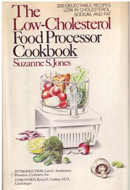 Low-Cholesterol Food Processor Cookbook  N/A 9780385147453 Front Cover
