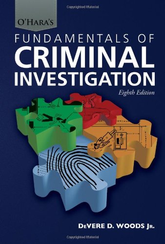 O'Hara's Fundamentals of Criminal Investigation  8th 2013 9780398088453 Front Cover