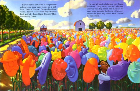 Harvey Potter's Balloon Farm   1998 9780688158453 Front Cover